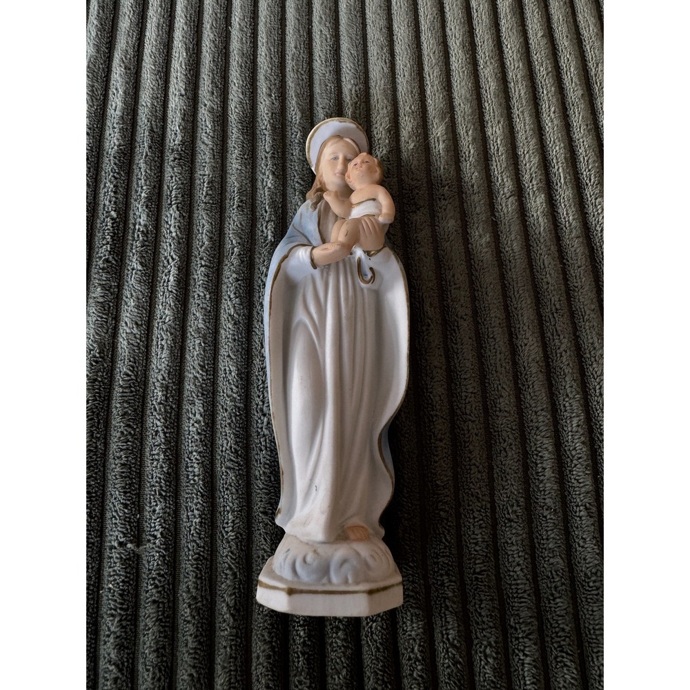 Artmark Madonna and Child Figurine Ceramic Made‎ in Japan Religious Decor